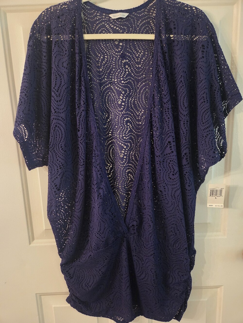 Trina Turk Swim Cover Up Large NWT